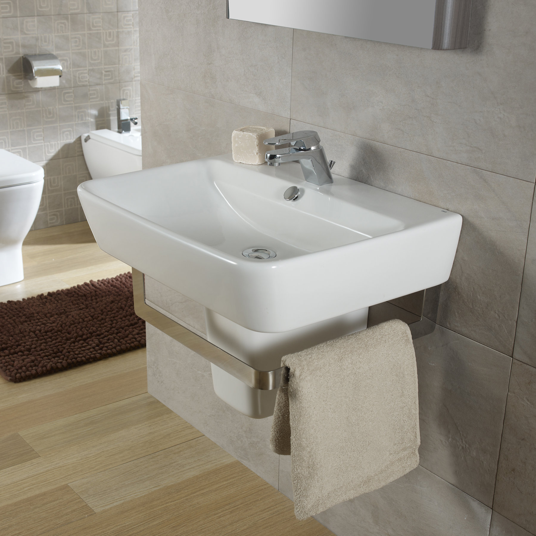 Emma Semi Pedestal Wall Hung Bathroom Sink Wayfair